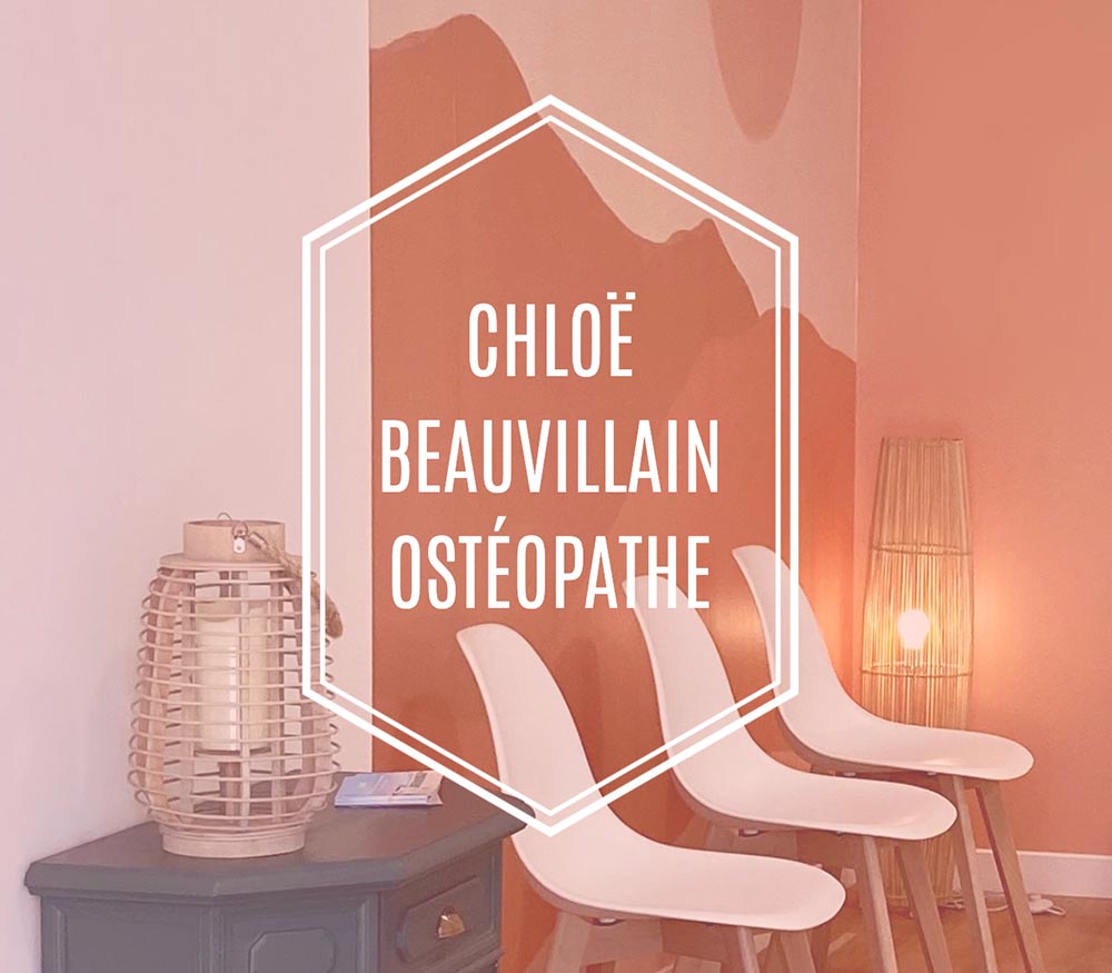 Création du site web de Chloe Beauvillain, Ostéopathe à Saint Erblon